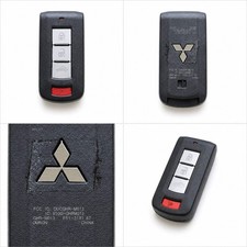 NEW OEM 2024–2025 Mitsubishi Eclipse Cross Smart Key Fob — 285E3W650P / OUCGHR-M picture
