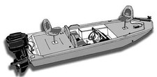 7.6oz BOAT COVER MONARK LEGEND 170/XT 1990 picture