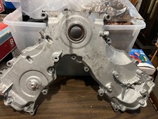 2005-2010 Ford F250 SD, F350 SD 5.4L, 6.8L (3 VALVE) Timing Chain Cover OEM USED picture