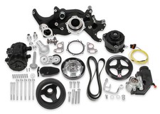 Holley 20-185BK Black Mid-Mount Complete Accessory System picture