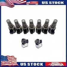 9PCS 8L45 8L90 TRANSMISSION SOLENOID FOR 2014-25 CHEVY GMC SILVERADO SIERRA 1500 picture