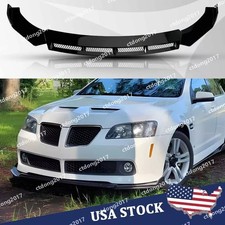 For Pontiac G8 GT GXP Base Platinum Front Bumper Lip Spoiler Splitter Diffuser picture