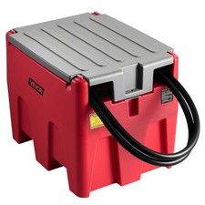 VEVOR Portable Diesel Tank 58Gal Diesel Fuel Tank with 12V Transfer Pump 10.6GPM picture