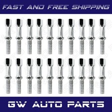 20 PC 12x1.5 Lug Bolts 95mm/3.75