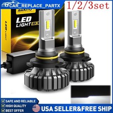 1/2SET 9012 LED Headlight High Low Beam Bulbs B3 for Chrysler 200 300 2011-2015 picture