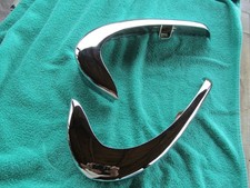 1955 Pontiac  rear bumper wing guards rechromed picture