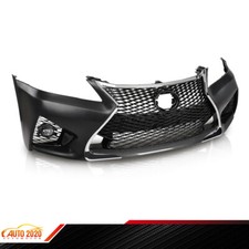 8PCS Fits 13-15 Lexus GS GS350 GS450 Conversion 16+GSF front bumper + Fog Lights picture