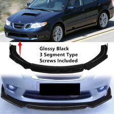 Add-on Universal Fit For Saab 9-2X 2004-2006 Front Lip Spoiler Splitter 2 Layer picture