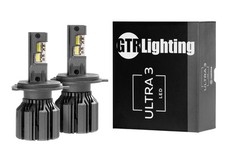 H4/9003 GTR Lighting Ultra 3, Pair of Dual Beam LED Bulbs (GTR.LED810) picture