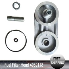 Fuel Filter Head 3915240 3915238 For Cummins 6BT 5.9L 12V 3.9L 6C FS1280 FF5052 picture