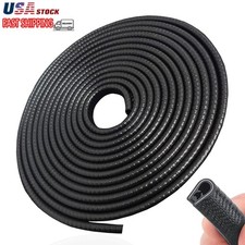 16.4Ft/5M Car Door Edge Guards U Shape Edge Trim Rubber Car Door Seal Protector picture