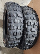 NEW LOT of 2 Cordial 130/70-12 56K Tubeless Knobby Off Road Scooter Tires 4PR picture