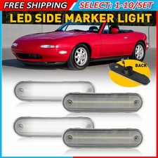 4-40x LED Side Marker Light Indicator Lamp Clear Lens FOR MAZDA MX-5 MIATA 90-05 picture