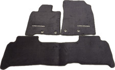 Genuine 2013-2021 Toyota Landcruiser Carpet Floor Mats Black PT206-60130-22 3PC picture