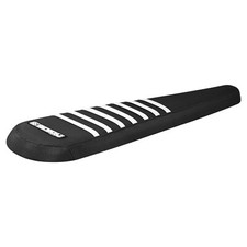Super73-S2 X INDIAN EFTR HOOLIGAN eBike seat cover  all BLACK/WHITE ribs #459 picture