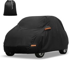 Outdoor Full Car Cover for Smart Fortwo 2007-2019, 210D-PU Waterproof Protection picture