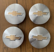 2021 - 2026 Chevrolet Silverado 1500 Center Cap Wheel Bow Tie Set Of 4 picture