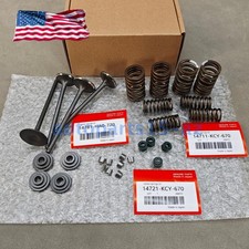 OEM Head Intake & Exhaust Valves Seals Springs For Honda TRX400EX 400EX picture