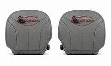 2000 2001 2002 For GMC Yukon XL Driver Passenger Replacement Leather Cover Gray picture