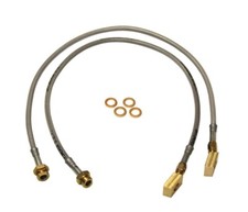 Skyjacker FBL90 Front Stainless Brake Line Pair for 80-89 Ford F‑250/F‑350 picture