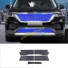 For Kia Carnival 2022-2024 Black Steel Front Grille Center Mesh Anti-Insect Net picture
