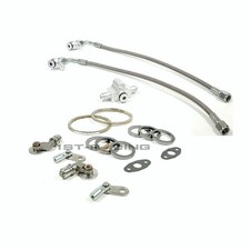 TD03 TD04 Oil Feed +Ratter Kits+Gaskets FOR BMW 135i 335i 535i 535i xDrive N54 picture