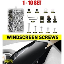 155-1550x Complete Fairing Bolt Screw Fit Kawasaki Ninja ZX6R/9R 7R ZX14 Silver picture