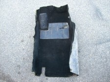 Porsche 968 944 Turbo S2 Front Driver LEFT Carpet Upholstery Floor Mat BLACK picture