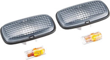 Genuine Nissan JDM Skyline GT-R R33 R34 Smoked Corner Lamp Set 26100-RNC41 picture