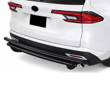 Kasei Rear Bumper Guard Double Layer Black Fits 2008-2023 Toyota Highlander picture