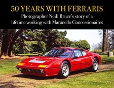 50 Years with Ferraris Photographer Neill Bruce’s Maranello Concessionaires book picture