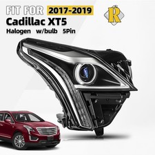 For 2017 2018 2019 Cadillac XT5 Halogen Headlight with Bulb Right Passenger Side picture