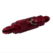 -3AN Quick Disconnect Dry-Break Fitting, Anodized Aluminum, Brake/Clutch picture