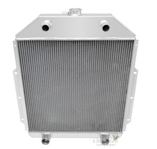 Champion Cooling Systems EC4252FH All-Aluminum Radiator for 1942-1952 Ford picture