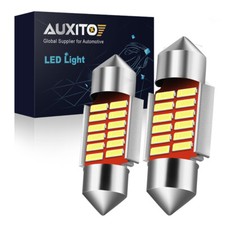 AUXITO 31MM Festoon DE3175 LED Map Dome Interior Light Bulbs 6000K White CANBUS picture