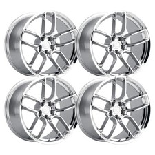 (Set-4) Replica Tech RT-13 20x11 5x115 20mm Chrome Wheels Rims 20 Inch picture