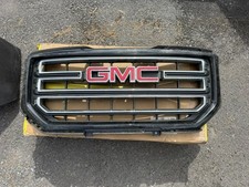 2016-2019 GMC SIERRA 1500 FRONT BUMPER GRILLE GRILL CHROME FACTORY Black OEM picture