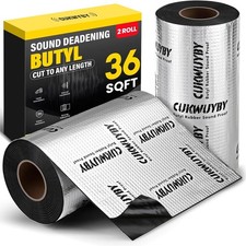36 sqft Car Sound Deadening Mat Butyl Automotive Sound Deadener Au picture