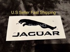 OEM Jaguar Emblem Gloss Black Liftgate Tailgate Hatch Badge Nameplate T2R27585 picture