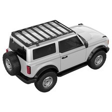 Fit 21-26 Ford Bronco 2-Door Hardtop Aluminum Top Roof Rack Cargo Carrier Basket picture