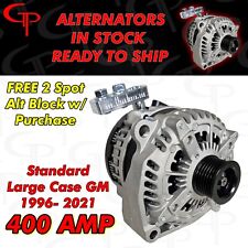 400 Amp High Output TEAM GP Alternator Heavy Duty Large Case GM 5.3l 6.0l 6.2l picture