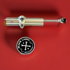 Genuine Ducati 749 999 S R Ohlins Steering Damper Stabilizer And OEM Bracket picture