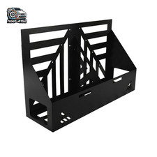 Dual 20L Jerry Can Holder Bracket Mount Gas Rack Oil Tank Fuel Gasoline picture