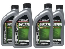 Kawasaki Genuine OEM KPO Full Synthetic 10W-40 Oil Quart K61021-500-01Q - 4 Pack picture