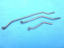 1964-66 Pontiac Muncie 4 Speed Shifter Linkage Rods - Factory Original Set/3 picture