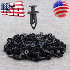 100 x Fender Clips Fasteners Push Retainer for Honda Suzuki Kawasaki Polaris ATV picture