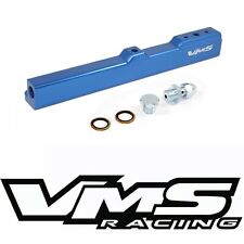 VMS RACING BLUE FUEL RAIL FOR HONDA CIVIC CRX DELSOL D SERIES ONLY picture