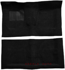 ACC 68-72 EL CAMINO 4-SPEED W/O CONSOLE BLACK LOOP MOLDED CARPET RUG picture