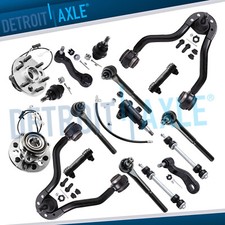 17pc Front Upper Control Arm Wheel Bearing Tierod for K1500 K2500 Suburban Tahoe picture