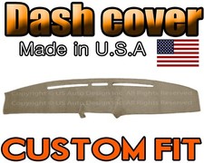 fits 1980-1986 FORD F150 F250 F350 DASH COVER MAT DASHBOARD PAD USA MADE / BEIGE picture